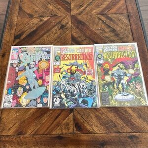 Silver Surfer and Warlock Resurrection Comic Set